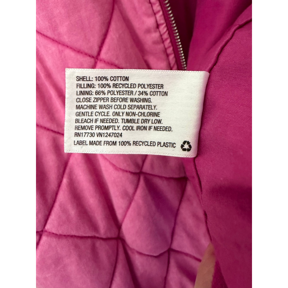 Wild Fable Women's Oversized Woven Quilted Bomber Jacket Size Small - Picture 6 of 6